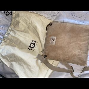 UGG purse/ bag with wool inside
